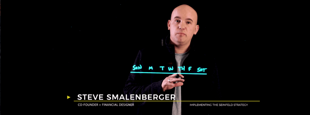 Financial Design Studio IMplementing the seinfield strategy