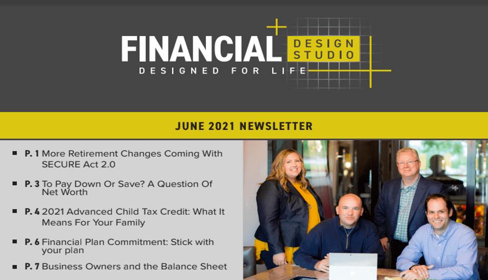 Financial Planning & Investing Newsletter June 2021