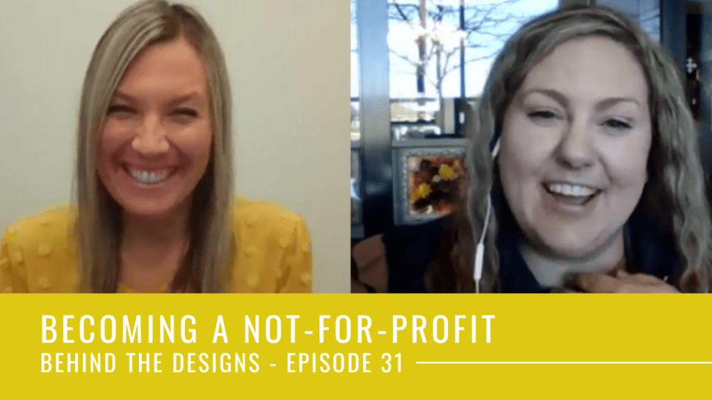 Michelle Smalenberger and Shelly Nizysnki Reese on Becoming a not for profit
